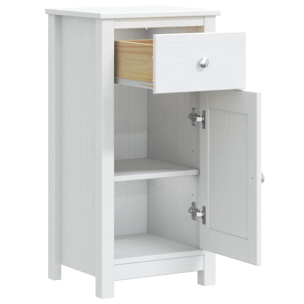 vidaXL Bathroom Cabinet Floor Cabinet for Living Room BERG Solid Wood Pine