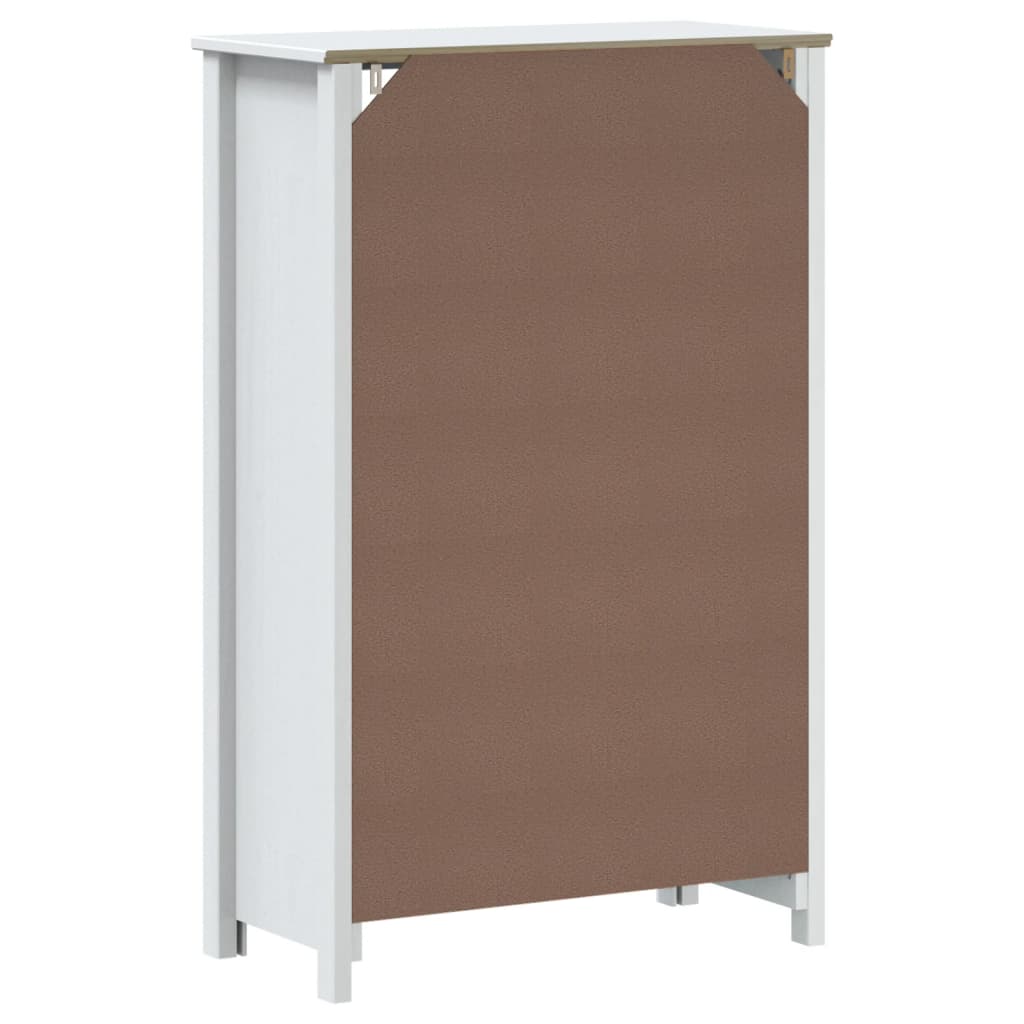 vidaXL Bathroom Cabinet Floor Cabinet for Living Room BERG Solid Wood Pine
