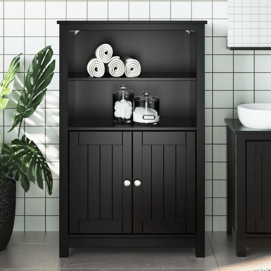 vidaXL Bathroom Cabinet Floor Cabinet for Living Room BERG Solid Wood Pine